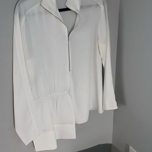 Tibi blouse white